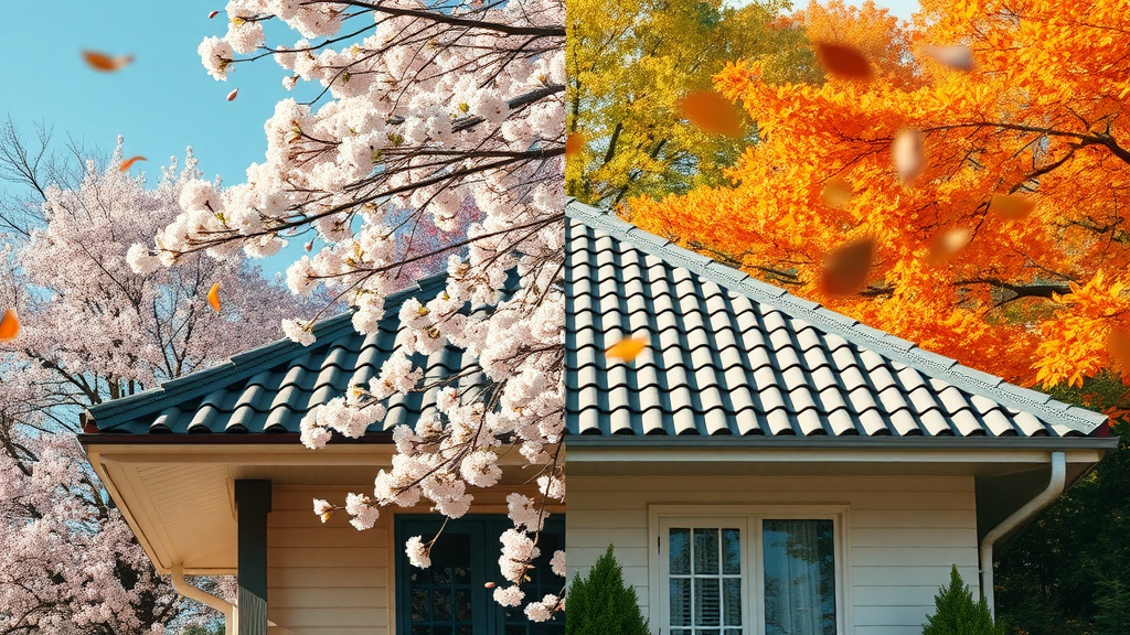 spring and fall roof maintenance diy roof maintenance tips