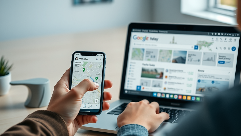 search engine mobile vs desktop user interface local search features