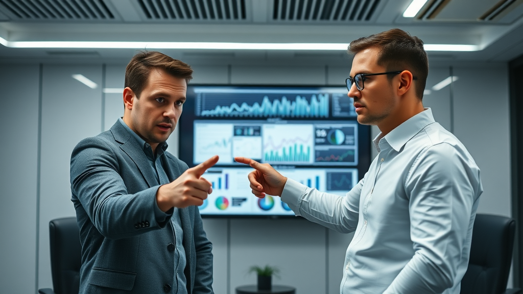digital marketing agencies analyzing complex analytics dashboards for tech companies