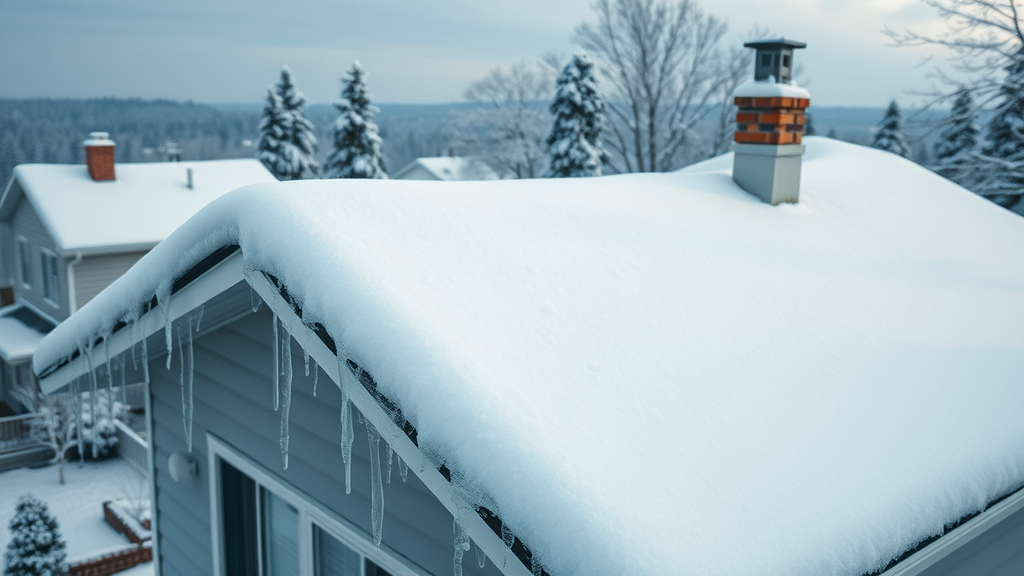 winter house roof ice dam snow and ice roof maintenance tips