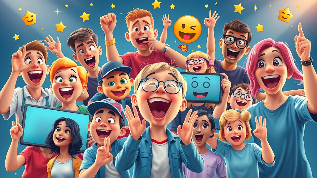 collage of viral short form videos, dynamic scenes from top video marketing campaigns