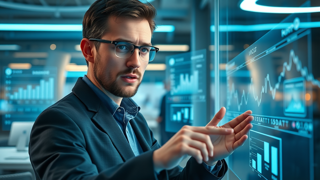 NY tech entrepreneur analyzing algorithm trends - local SEO for New York tech businesses
