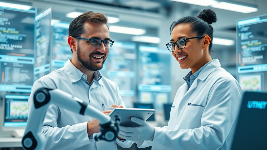 AI researchers building and testing next-gen AI models, highlighting future growth potential opportunities