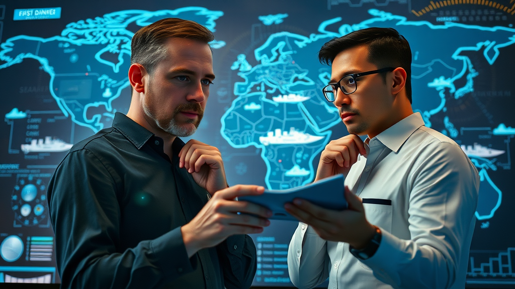 global shipbuilding map highlighting technology