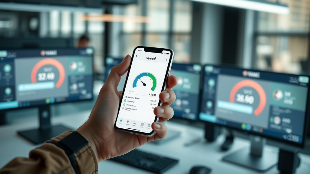 User testing mobile page speed for search engine optimization performance