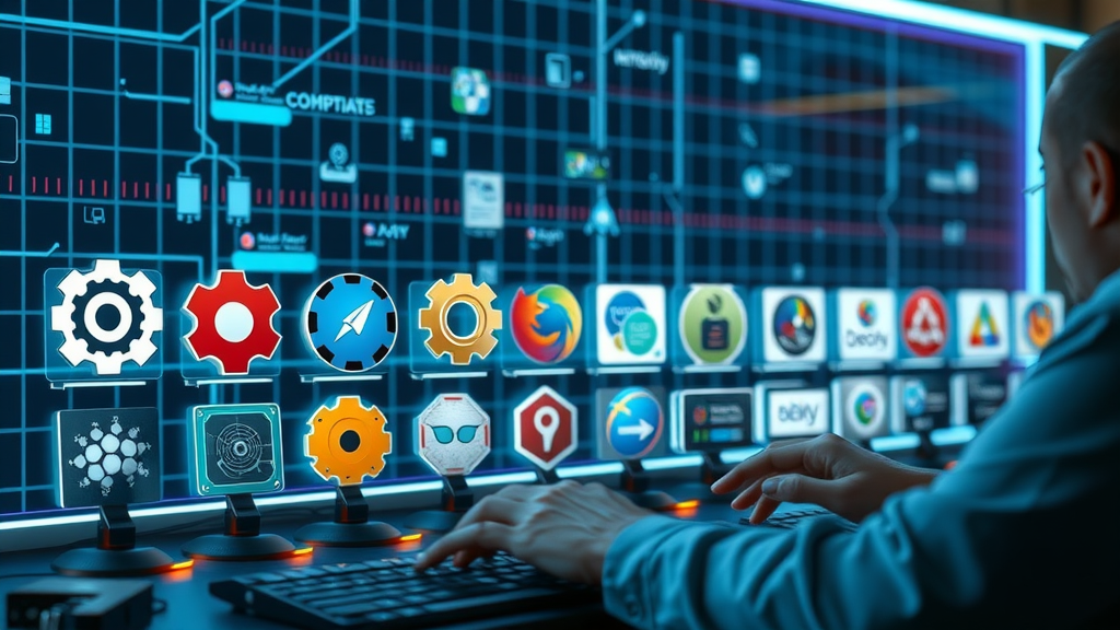collection of popular pc maintenance software tools virtual desktop review options cyberpunk digital grid