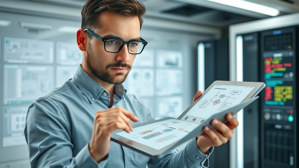 web developer mapping site architecture and technical SEO strategies