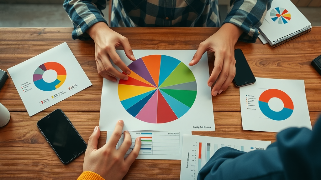 pie chart illustrating the 70/20/10 rule for content breakdown in social media marketing for small tech firms