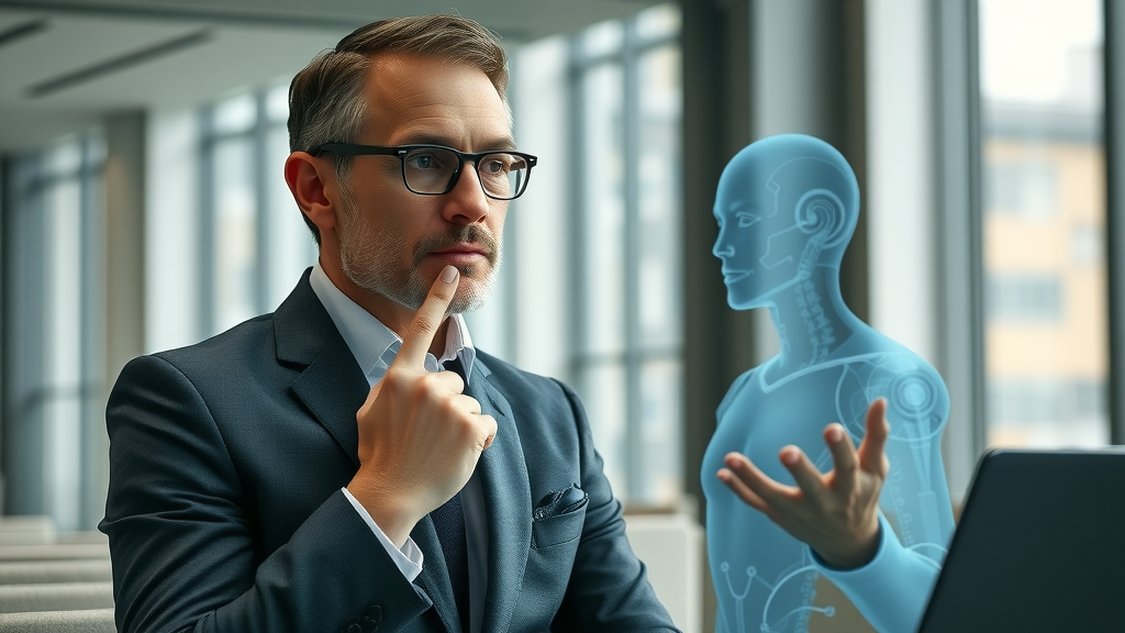 human coach vs ai coach comparing coaching experience modern workspace