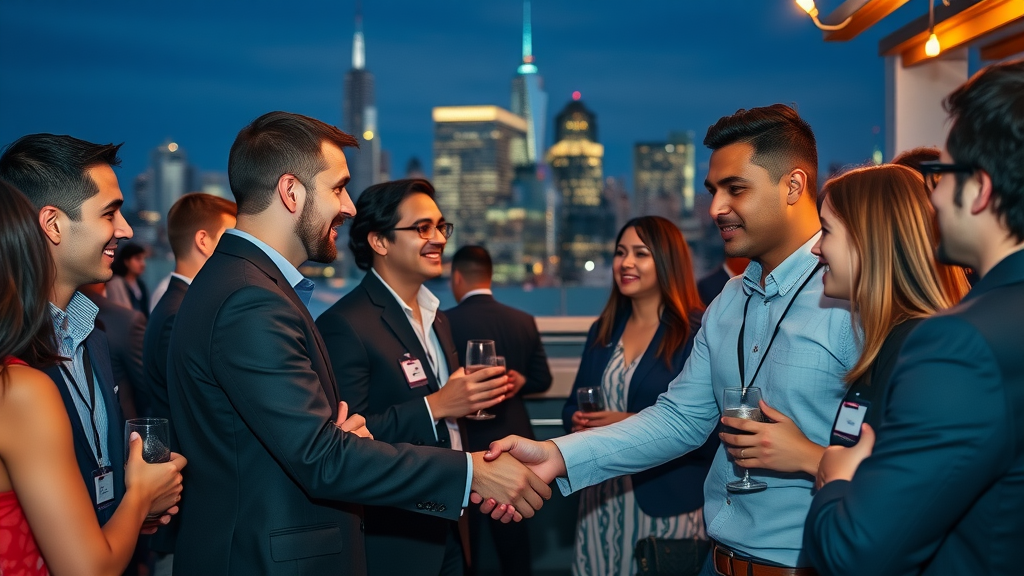 NYC tech entrepreneurs networking for local SEO link building