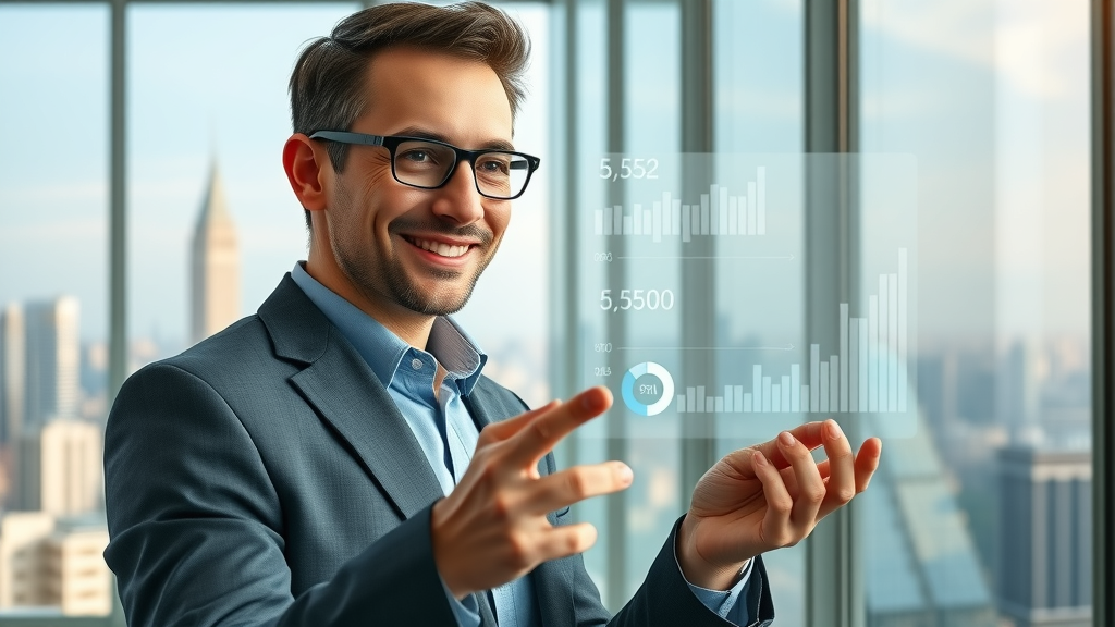 marketing manager analyzing email marketing KPIs for tech businesses