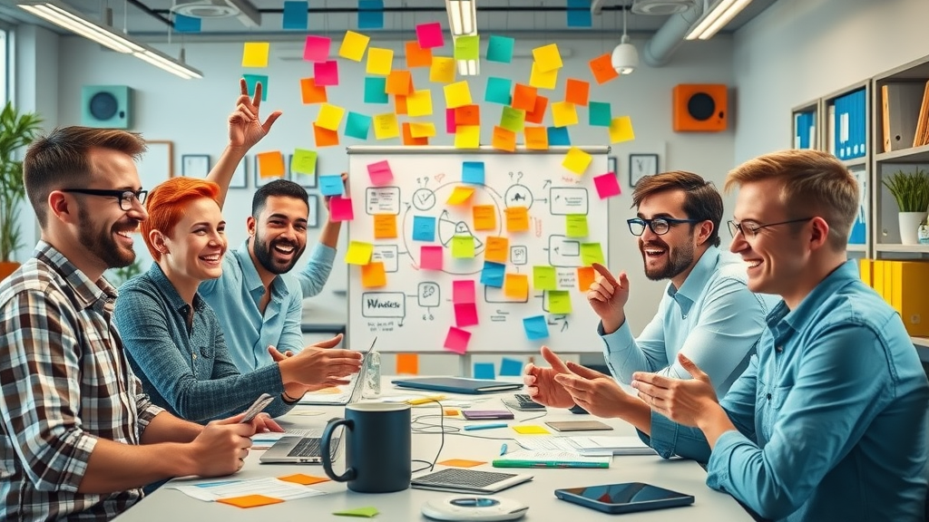 NYC digital marketing agency brainstorming strategic campaigns for tech startups