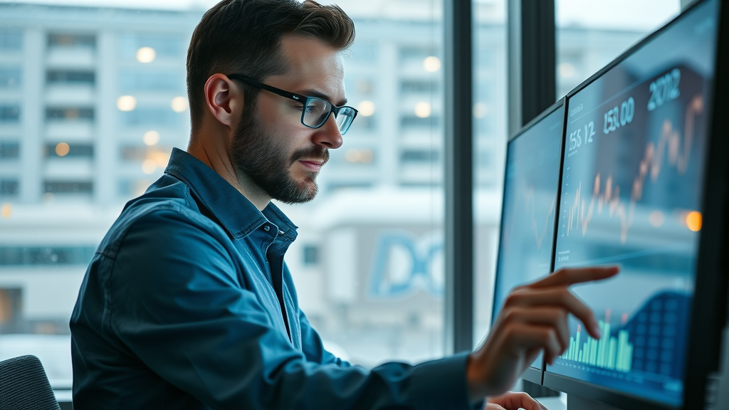 Seattle marketer tracking digital marketing KPIs, charting digital strategy Seattle success