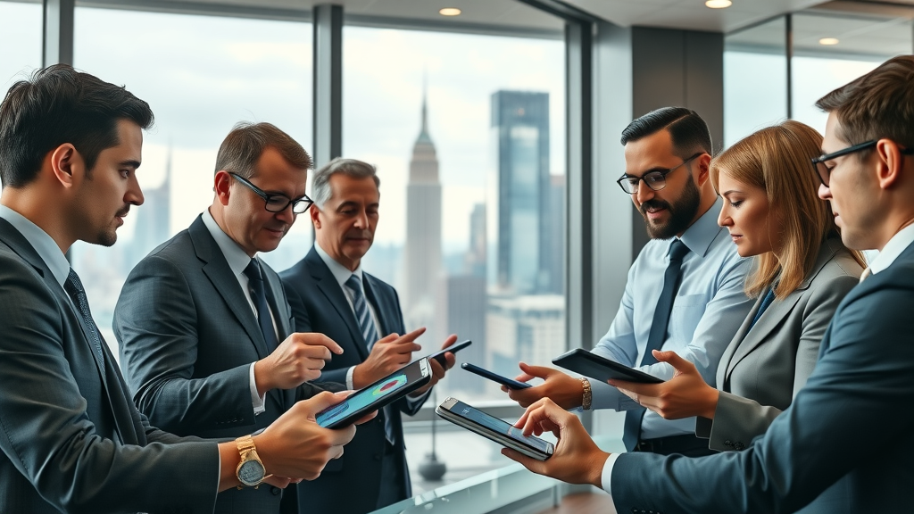 NYC digital marketing agency team analyzing campaign performance for tech business growth