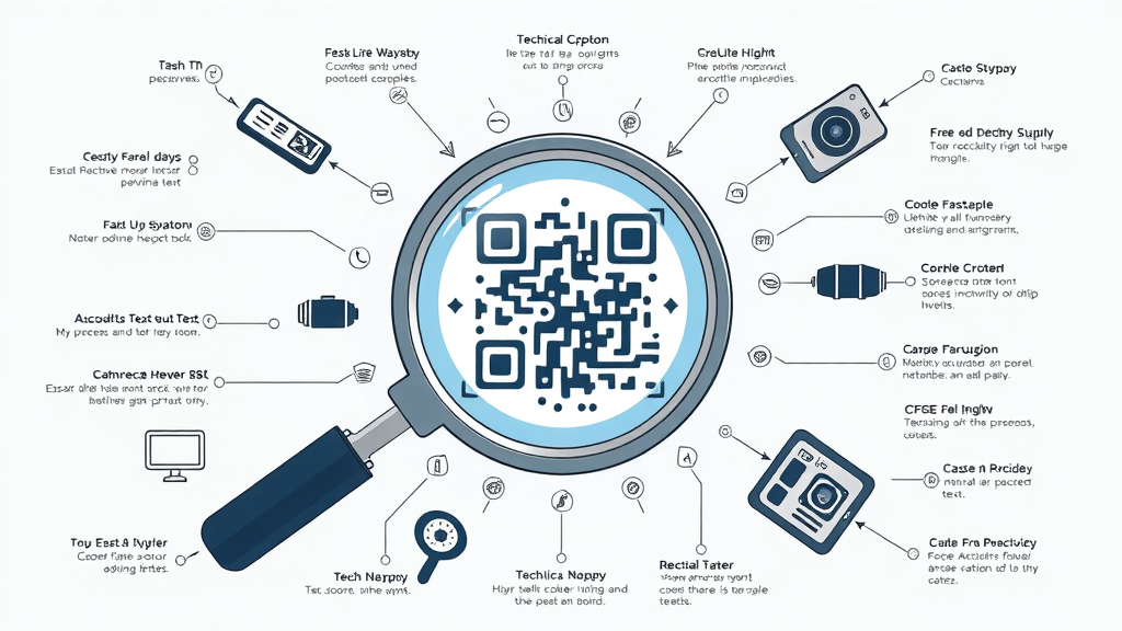 Infographic explaining QR code technology for small business marketing
