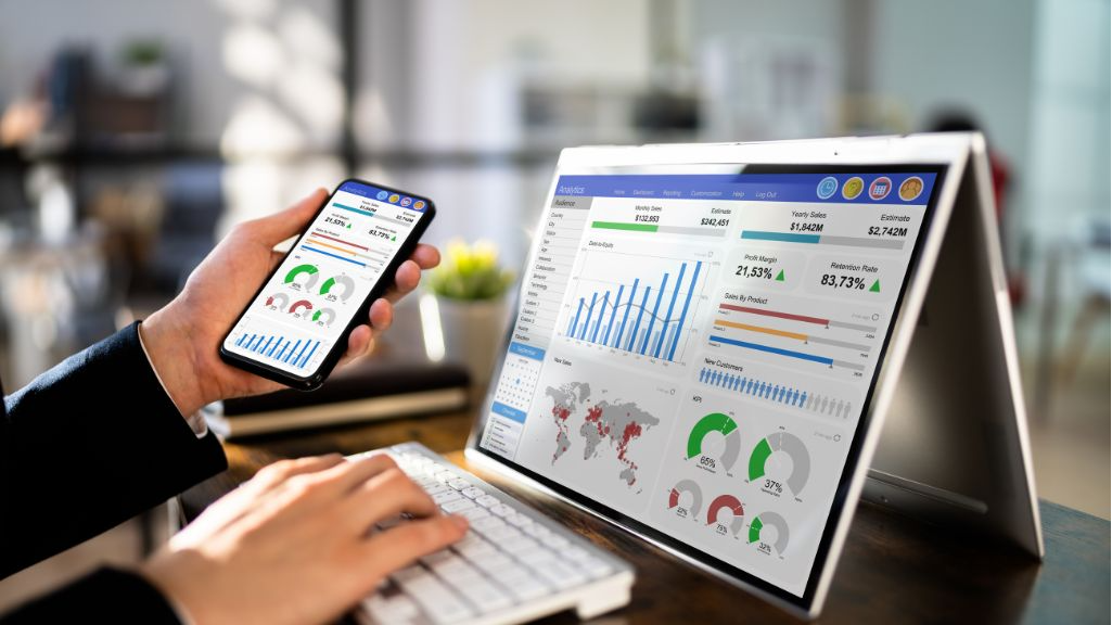 Ai marketing analyst reviewing predictive analytics and consumer behavior models for data-driven strategies