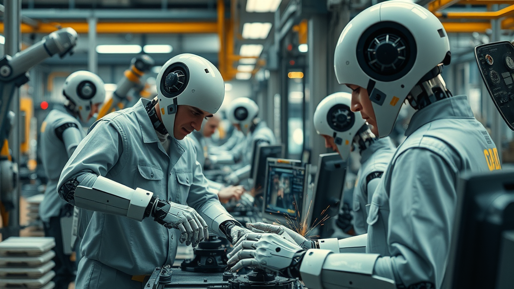 ai business automation manufacturing process automation engineers robots