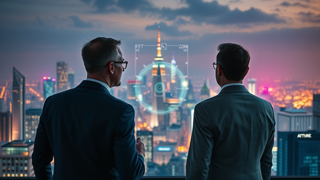 ai business automation visionary leaders future city holographic networks